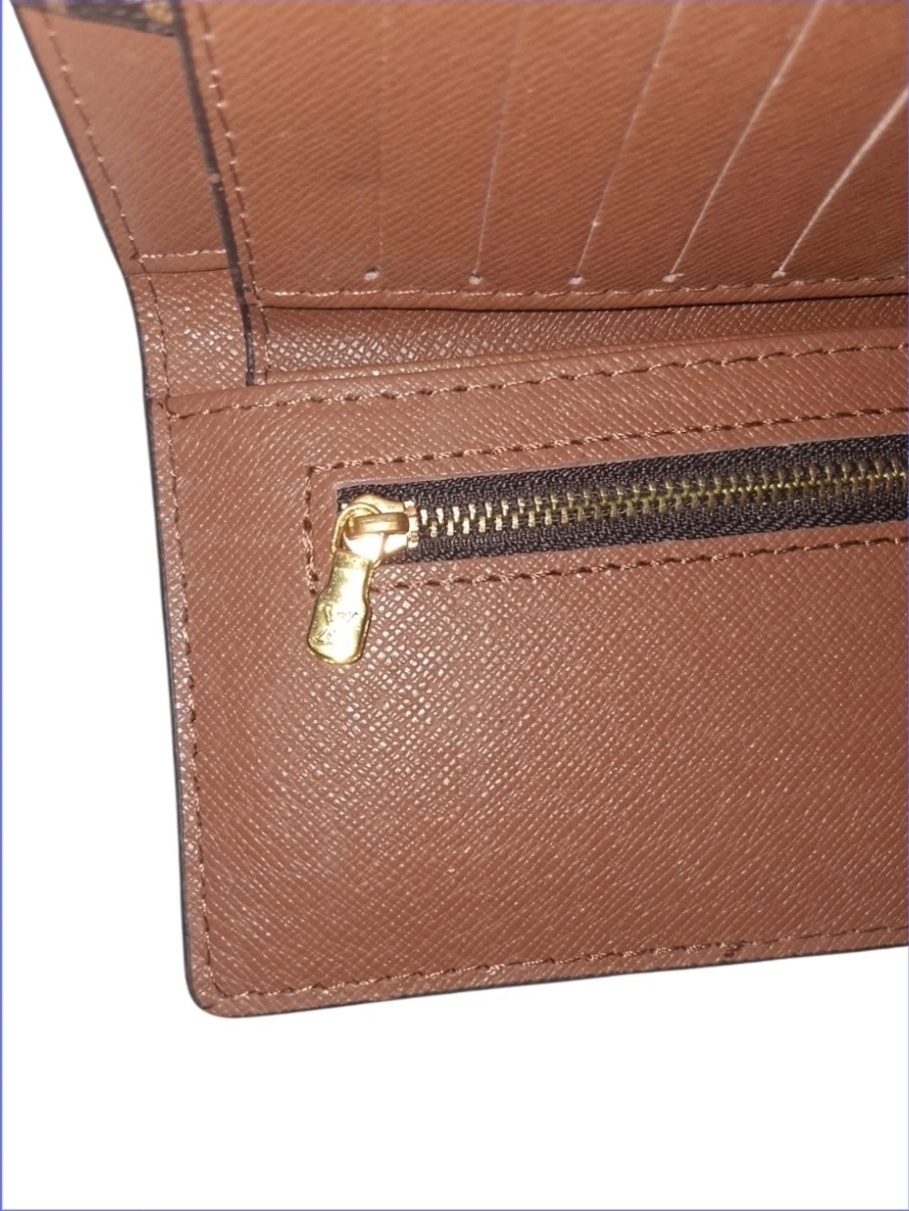 Louis Vuitton Brown Monogram Canvas Clutch Wallet